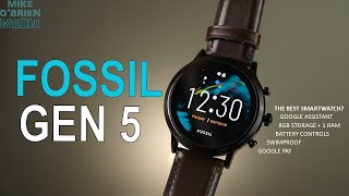 NEW FOSSIL GEN 5 Fossil Tries to Fix The SmartWatch  WearOS Battery Controls [upl. by Epner]