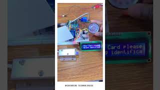 🔒✨A Door Lock System using RFID  crafted by our 2024 summer trainees RFID ArduinoUno Summer2024 [upl. by Semela]