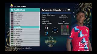 PLANTILLA LIGA ECUATORIANA SRPE 2023 [upl. by Nerdna]