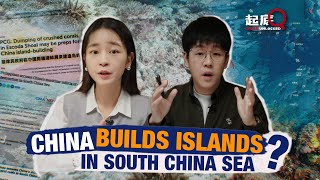 China builds islands in South China Sea [upl. by Prudence]