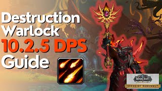 Destruction Warlock 1025 Beginner Guide for Raid amp M [upl. by Ailecara319]