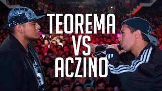 BDM Deluxe 2016  Final  Teorema vs Aczino [upl. by Tonjes995]