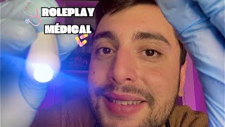 ASMR Fr  Roleplay Médecin TDAH Check up 👨🏻‍⚕️ [upl. by Nosduh]