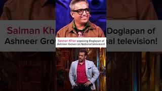 Salman Khan bashed Entrepreneur Ashneer Grover 🔥  salmankhan weekendkavaar biggboss [upl. by Yedrahs]