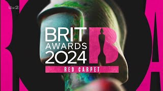 BRIT Awards 2024 Red Carpet Opening [upl. by Nnylg]