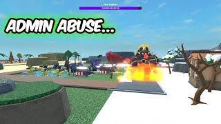 THIS GAME ALLOWS YOU TO USE ADMIN COMMANDS  Tower Defense Simulator Modded  ROBLOX [upl. by Divan]