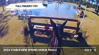 GoPro Tullymurry Fifi CCI 3 S  2024 StableView Spring Horse Trials [upl. by Mario]