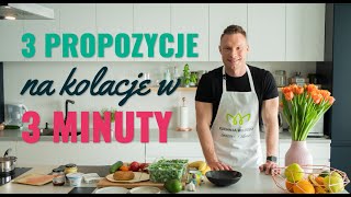 3 propozycje na kolacje w 3 minuty  zrobisz je szybciej niż zamówisz pizzę [upl. by Hyo]