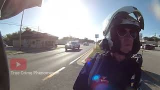 Fake Cop Jeremy Dewitte Blends In With Real Police  Until His Bike Goes Dead [upl. by Mackoff]