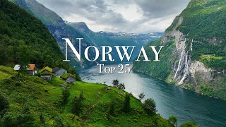 Top 25 Places To Visit in Norway  Travel Guide [upl. by Silvia]