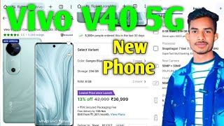 Vivo V40 5G Unboxing New Phone 📱 [upl. by Thun]