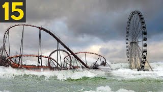 Top 15 Largest Abandoned Amusement Parks [upl. by Olnay]