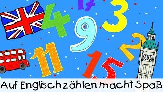 🏰 Auf Englisch zählen macht Spaß  Kinderlieder zum Lernen [upl. by Eahsan]