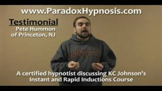 Training with The Paradox Agency for Hypnosis—Student Testimonial for KC Johnson [upl. by Kalagher]