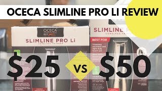 Oceca slimeline pro li 2019  Fake Andis Trimmers  Unboxing and Product Review [upl. by Eboj]