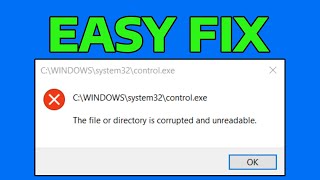 How To Fix The File or Directory Is Corrupted or Unreadable Hard Drive Wont Open [upl. by Chinua]