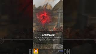 Checkout the power BLOOD CAULDRON from the Skyrim Vampire Mod SACROSANCT shorts skyrimmods [upl. by Ille118]