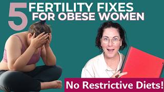 Obesity amp Infertility 5 Steps to Enhance Fertility [upl. by Nytsirk]