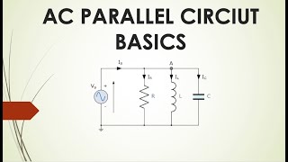 RLC Parallel Circuit Basics circuitanalysis accircuits parallelcircuit [upl. by Emmett]