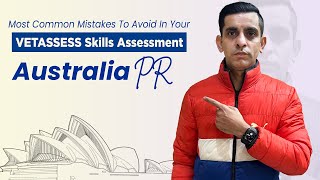 Mistakes to avoid in VetAssess Skill Assessment  Australia PR Process [upl. by Tjader]