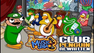 Luigi Plays CLUB PENGUIN REWRITTEN MUSIC JAMMM [upl. by Caras]