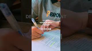 dental student diaries 🦷  productive mini uni vlog 📑📎  timestamped day in my life [upl. by Laehpar]