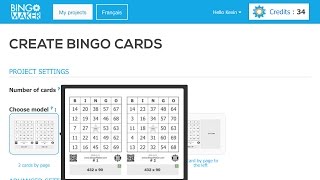 How to generate bingo cards with Bingo Maker [upl. by Kilah277]