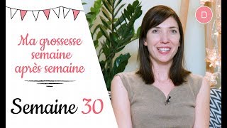 30ème semaine de grossesse – La 3ème échographie [upl. by Ateekal]