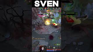 1700 Gold In 12 Seconds Sven Likes this Very Much dota2 dota2highlights rampage [upl. by Gerius]