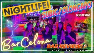 Subic amp Olongapo NIGHTLIFE BarCelona Bar Review [upl. by Houghton]