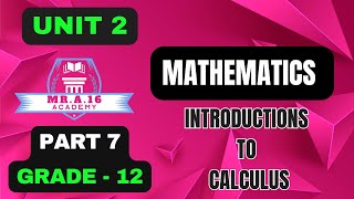 MATHS GRADE 12 UNIT 2 PART 62142 DERIVATE AS A FUNCTION AND EXERCISE 27 [upl. by Emmalyn]