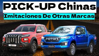 Análisis PICKUP Chinas que Imitan a TOYOTA y Otras Marcas—¿Son una Buena Inversión [upl. by Huebner854]