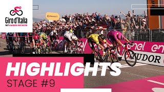 Giro dItalia 2024  Stage 9 Highlights [upl. by Zachery]