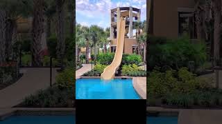 Best Florida Hotel Pool  Marriott Orlando World [upl. by Nahsin]