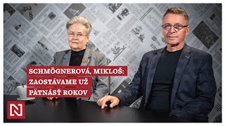 Schmögnerová Mikloš Zaostávame už pätnásť rokov [upl. by Hillery]