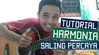 Tutorial Gitar Harmonia  Saling Percaya [upl. by Farron]