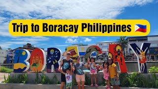 Trip to Boracay Philippines🇵🇭  Vacation Day 8 in the Philippines  McPherson Family [upl. by Leen980]