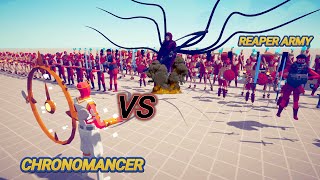 Chronomancer VS Reaper ArmyTotally Accurate Battle Simulator TABS Gaming [upl. by Willumsen]