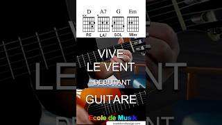 🔔🎸Vive le Vent  Guitar Tutorial TAB en 56 s 🌟🎄🎸 [upl. by Eiramyllek29]