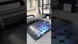 CNC Rubber gasket cutting machine [upl. by Harrietta970]