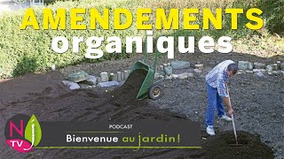 COMPOST FUMIER ALGUES  TOUT SUR LES AMENDEMENTS ORGANIQUES AVEC LES CONSEILS DE PATRICK ET ROLAND [upl. by Ennairam]