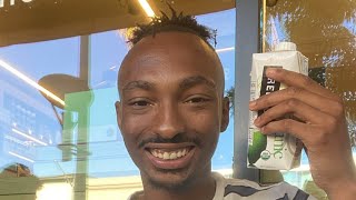 Drinking coconut water at Erewhon mukbang [upl. by Assirem]