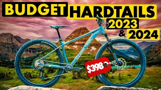 TOP 10 BEST BUDGET HARDTAIL MOUNTAIN BIKES IN 2024 [upl. by Nnagem965]