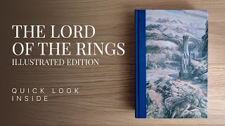 The Lord of the Rings Illustrated Slipcase Edition  JRR Tolkien A Quick Look Inside [upl. by Fleur]