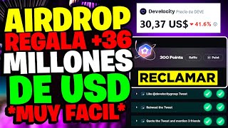 TIENES 5 DIAS  AIRDROP REPARTE 36 MILLONES DE USDT POR HACER ESTE PASO A PASO MUY FACIL [upl. by Nwahsir647]