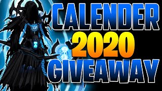 CALENDAR CLASS 2020 GIVEAWAY AQW [upl. by Trow]