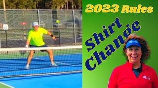 NEW Pickleball RuleChange that Shirt [upl. by Atok782]