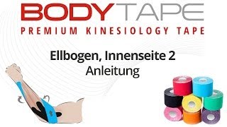 Kinesiology Tape Anleitung Ellbogen Innenseite [upl. by Shipman]