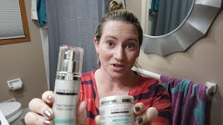 DRMTLGY Skincare NEW Peptide Night Cream Moisturizer First Impressions Review [upl. by Drofliw]