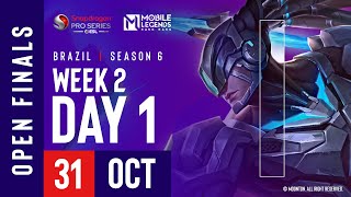 🔴 BR  Mobile Legends Bang Bang  Snapdragon Mobile Open Finals  Season 6  Week 2 Day 1 [upl. by Esinart]